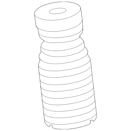 BMW X3 X4 F25 F26 OEM Rear Strut Shock Bump Stop Boot Pair