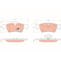 Pad Sub Set,Rr Calip