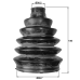 BOOT OUTER CV JOINT KIT PVC 99.7X146X30.2 - FEBEST 1617P-447F