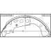 Shoe kit, rear brake