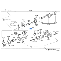 TOYOTA GENUINE HOLDER ASSY, STARTER BRUSH