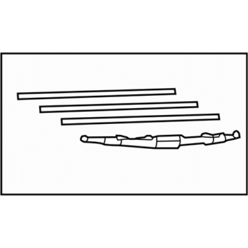 SUBARU 86542SG110 Genuine Wiper Blade Assembly