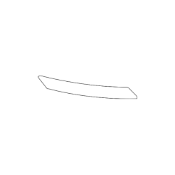 Rear Bumper Reflector Light Lamp Left Side - BMW (F01 F02) 740i