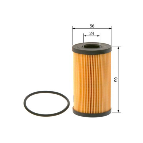 BOSCH F026407275 Oil Filter Element