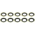 A/C Compression Fitting Seal O-Ring (PCS 10) - FEBEST RINGAH-016-PCS10