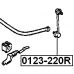 Rear stabilizer link