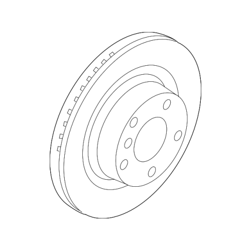 BMW Brake Disc (300 X 20 mm) - E82 E88 128i 2008-2013