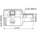 inner cv joint left 27x37.5x34
