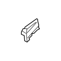SUBARU 59122SC030 Genuine Bumper Corner Cover