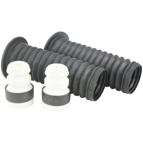 Boot with jounce bumper front shock absorber kit