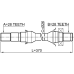 axle half shaft right 28x370x28