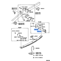 TOYOTA OEM Genuine BUSH(FOR REAR SPRING SHACKLE LOWER) 90385-T0010