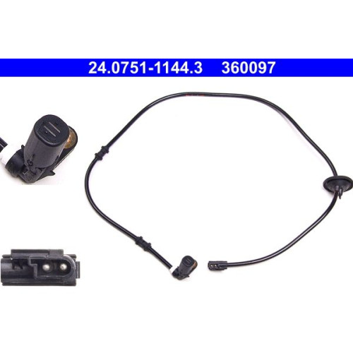 Sensor Abs Rear Db W202/C208/Clk/Abs