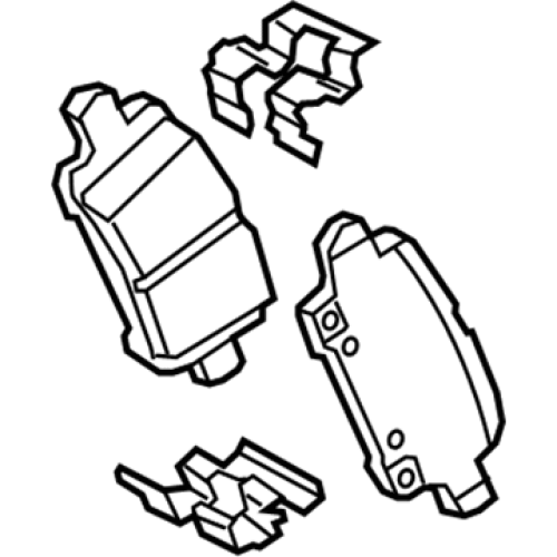 GENERAL MOTORS 85127904 Brake Pad