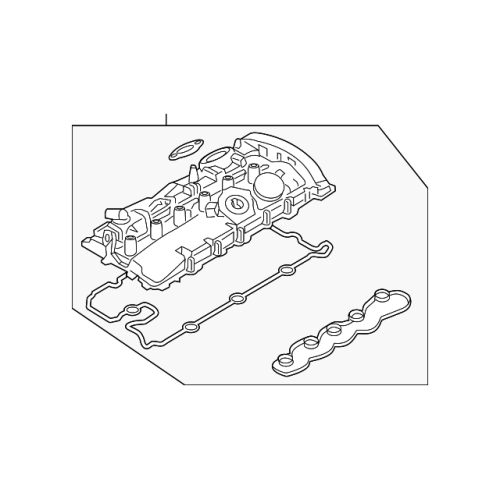 Cylinder Head Cover  For Bmw  11127645173
