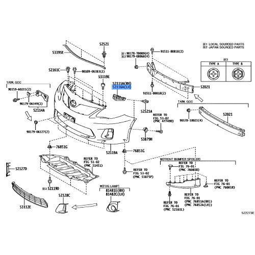 Bracket(L) F  Bumper