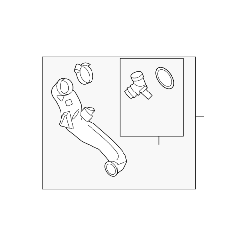 Air Duct Hose For Bmw 13717571348