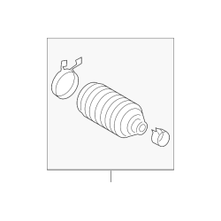 Genuine Nissan Tie Rod Boot D8204-VG025