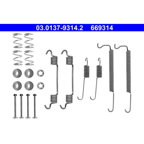 Attachment,Pad-Rear, 03013793142, ATE