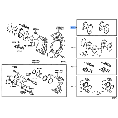 Brake Pad Kit F5