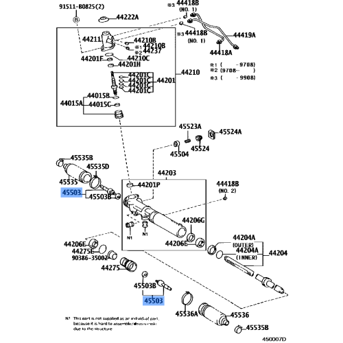 RACK END