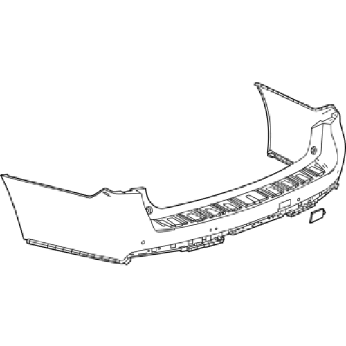 Bumper,Rear