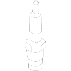 BMW Spark Plug - Bosch ZGR6STE2 12120037244