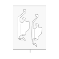 Attachment,Pad-Rear
