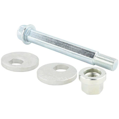 Camber adjusting eccentric bolt