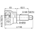 outer cv joint 30x58x28