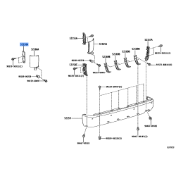Bracket(L) F  Bumper