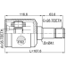 inner cv joint 35x41x28