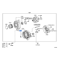 Toyota OEM Genuine Packing, Alternator Bearing Cover 27444-21190