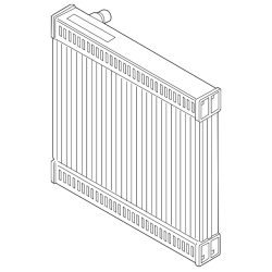 Radiator For Bmw 7 (G11, G12) 5 Saloon (G30, F90) 17118743667