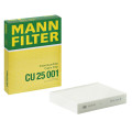 Mann Cabin Air Filter Paper CU 25 001 for BMW F22 F23 F30 F31 F32 F33 F34