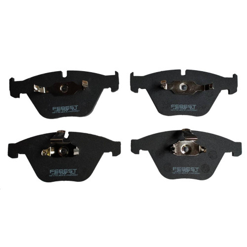 pad kit, disc brake, front (with anti-rattle spring)