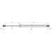 trunk gas strut l505/770n