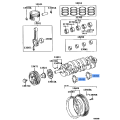 TOYOTA 11011-75020 Genuine Crankshaft Thrust Washer Set