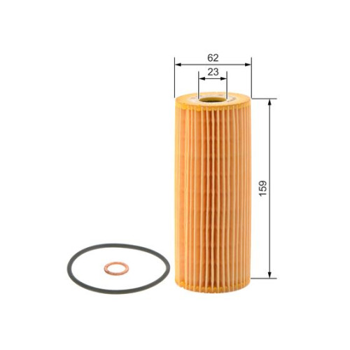 BOSCH 1457429122 Oil Filter Element