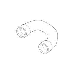 BMW Hose Thermostat to Coolant Pump