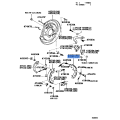 Toyota Genuine Parking Brake Shoe Assembly LH NO.2 46590-33020