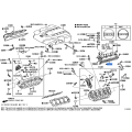 Toyota OEM Genuine Gasket, Cylinder Head Cover, NO.2