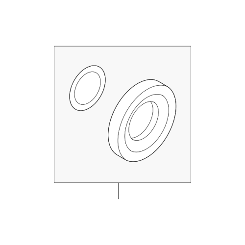 Genuine OEM Rear Axle Seal for BMW 33137596788