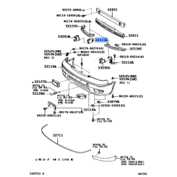 Bracket(L) F  Bumper