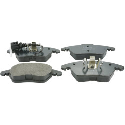 pad kit, disc brake, front (with wear sensor)