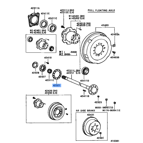 Gasket, Frt Axle