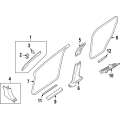 Weatherstrip,Bonnet-