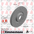 Brake Disc Frt Bmw F15/F16/Lh