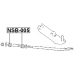 Front strut rod cushion