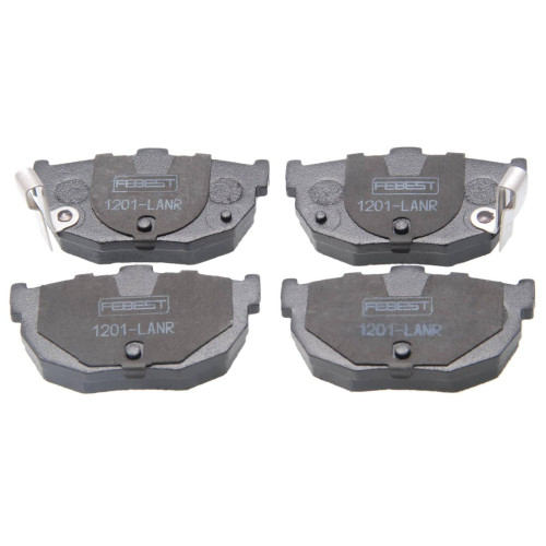 pad kit, disc brake, rear - kit (with anti squeal shim)